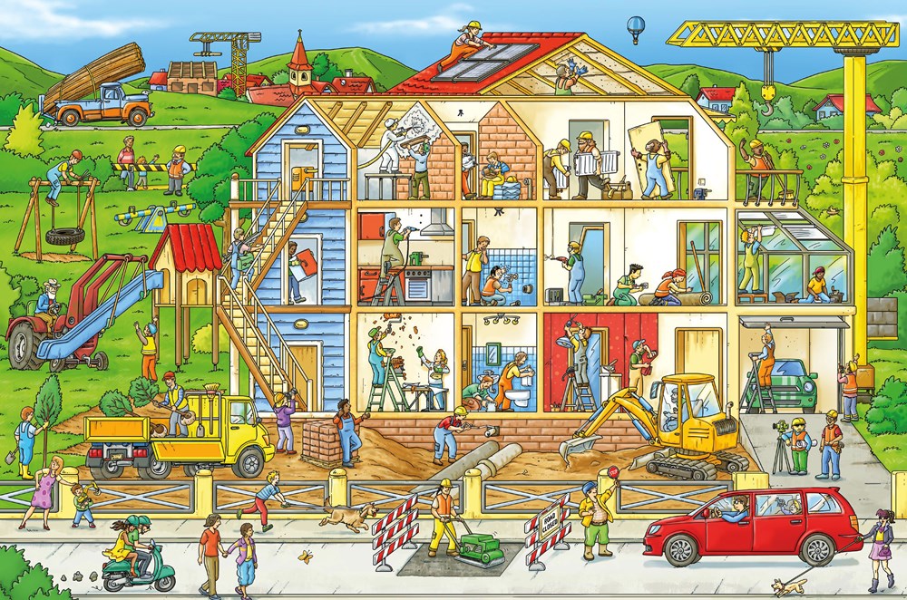 My Big Wimmelbook(r) - At the Construction Site