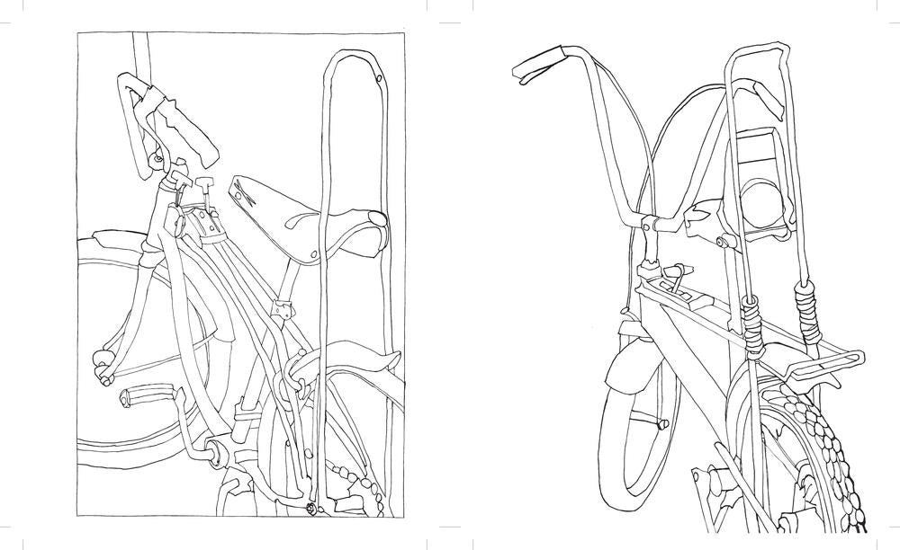 The Classic Bicycle Coloring Book