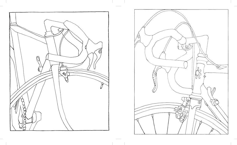 The Classic Bicycle Coloring Book