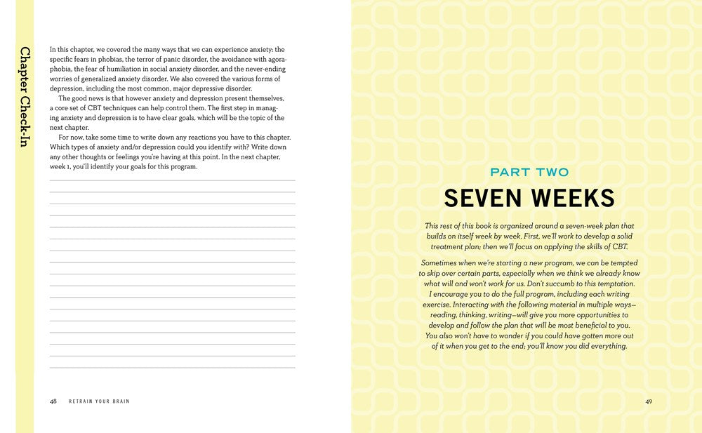 Retrain Your Brain: Cognitive Behavioral Therapy in 7 Weeks