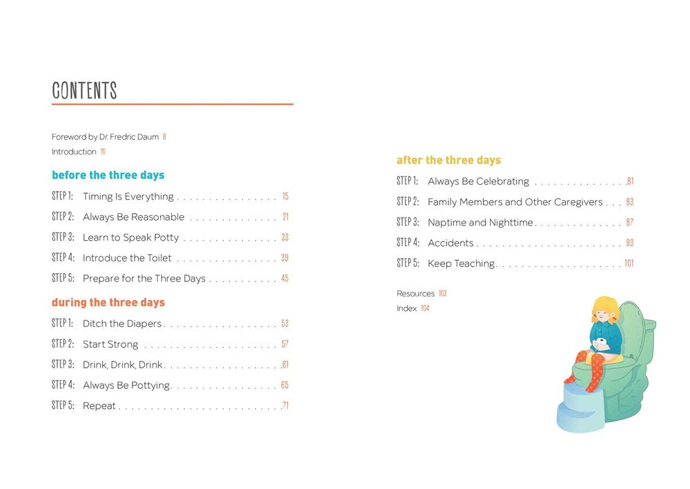 Potty Training in 3 Days: The Step-by-Step Plan for a Clean Break from Dirty Diapers