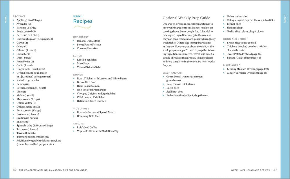 The Complete Anti-Inflammatory Diet for Beginners: A No-Stress Meal Plan with Easy Recipes to Heal the Immune System