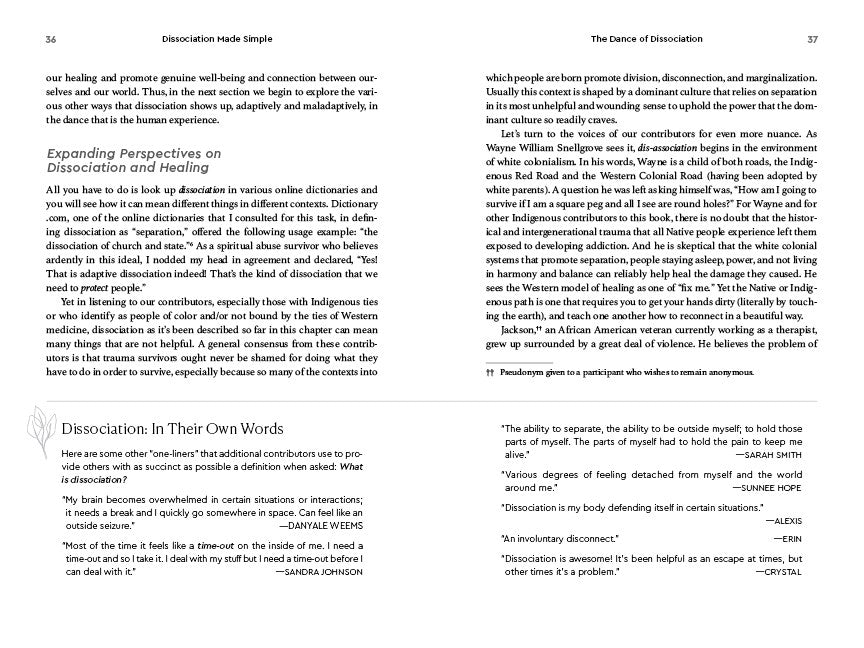 Dissociation Made Simple: A Stigma-Free Guide to Embracing Your Dissociative Mind and Navigating Daily Life