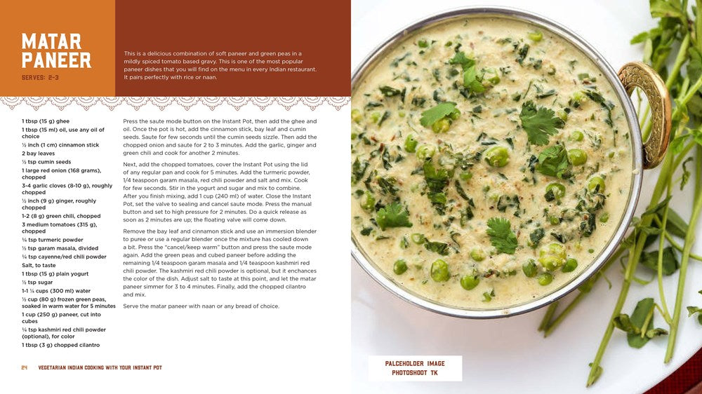 Vegetarian Indian Cooking with Your Instant Pot