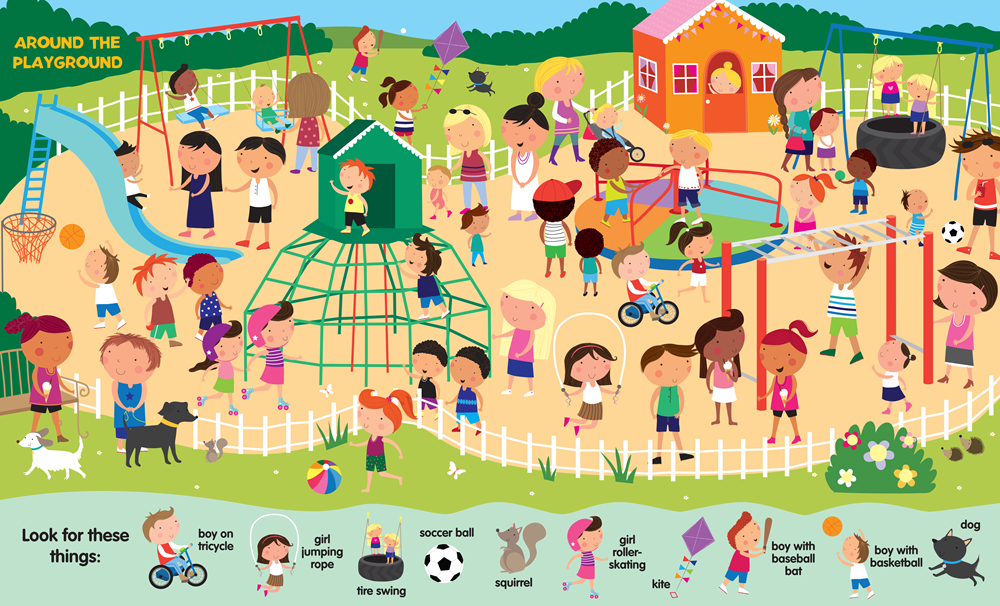 Search & Find: Around the Neighborhood