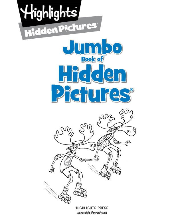 Jumbo Book of Hidden Pictures