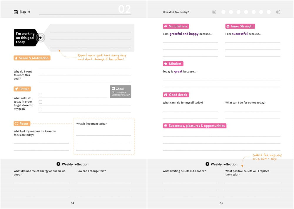 Success Journal / Sunny Pink