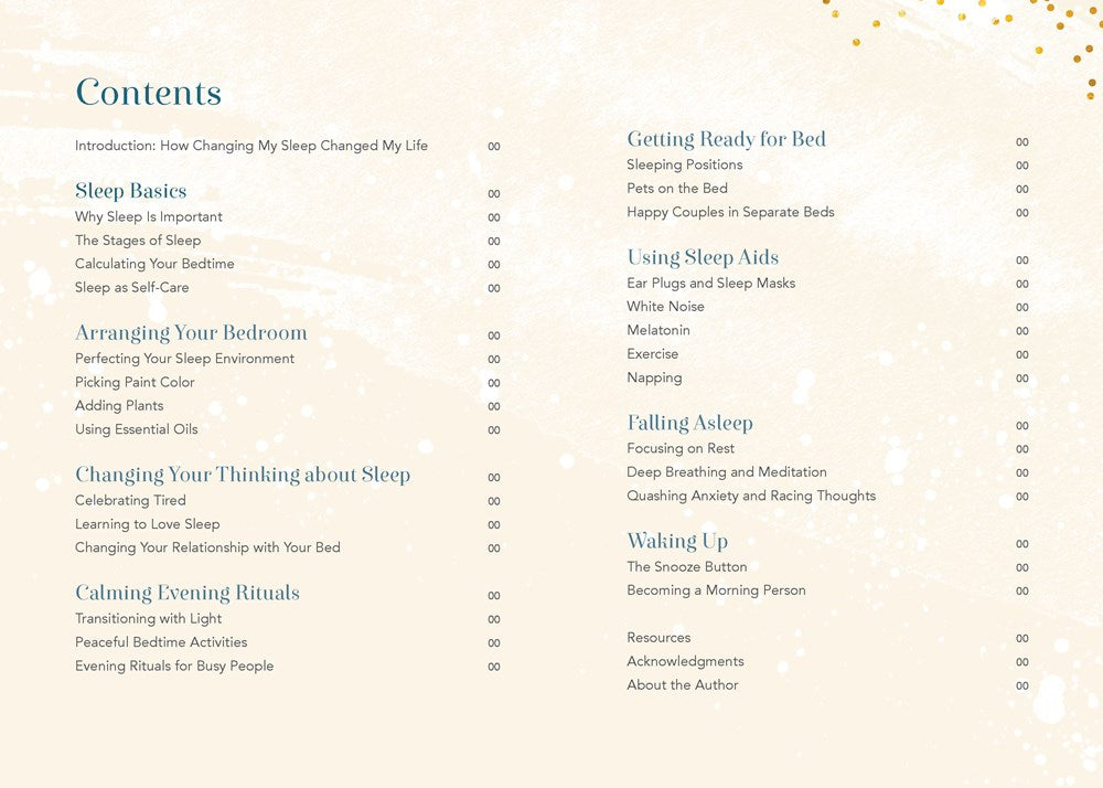 The Calm and Cozy Book of Sleep