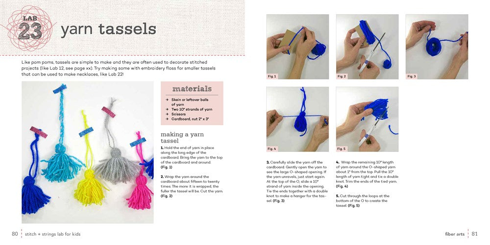 Stitch and String Lab for Kids