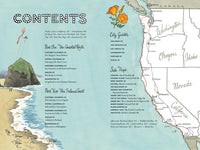 The Best Coast: A Road Trip Atlas : Illustrated Adventures along the West Coasts Historic Highways (Travel Guide to Washington, Oregon, California & PCH)