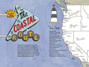 The Best Coast: A Road Trip Atlas : Illustrated Adventures along the West Coasts Historic Highways (Travel Guide to Washington, Oregon, California & PCH)