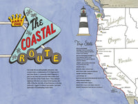 The Best Coast: A Road Trip Atlas : Illustrated Adventures along the West Coasts Historic Highways (Travel Guide to Washington, Oregon, California & PCH)