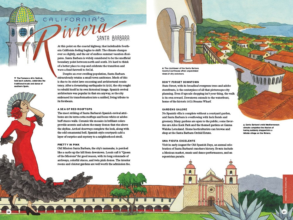 The Best Coast: A Road Trip Atlas : Illustrated Adventures along the West Coasts Historic Highways (Travel Guide to Washington, Oregon, California & PCH)