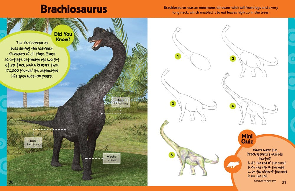 Learn to Draw Dinosaurs