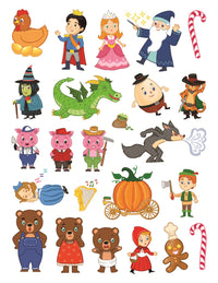 Jumbo Stickers for Little Hands: Fairy Tale Adventures