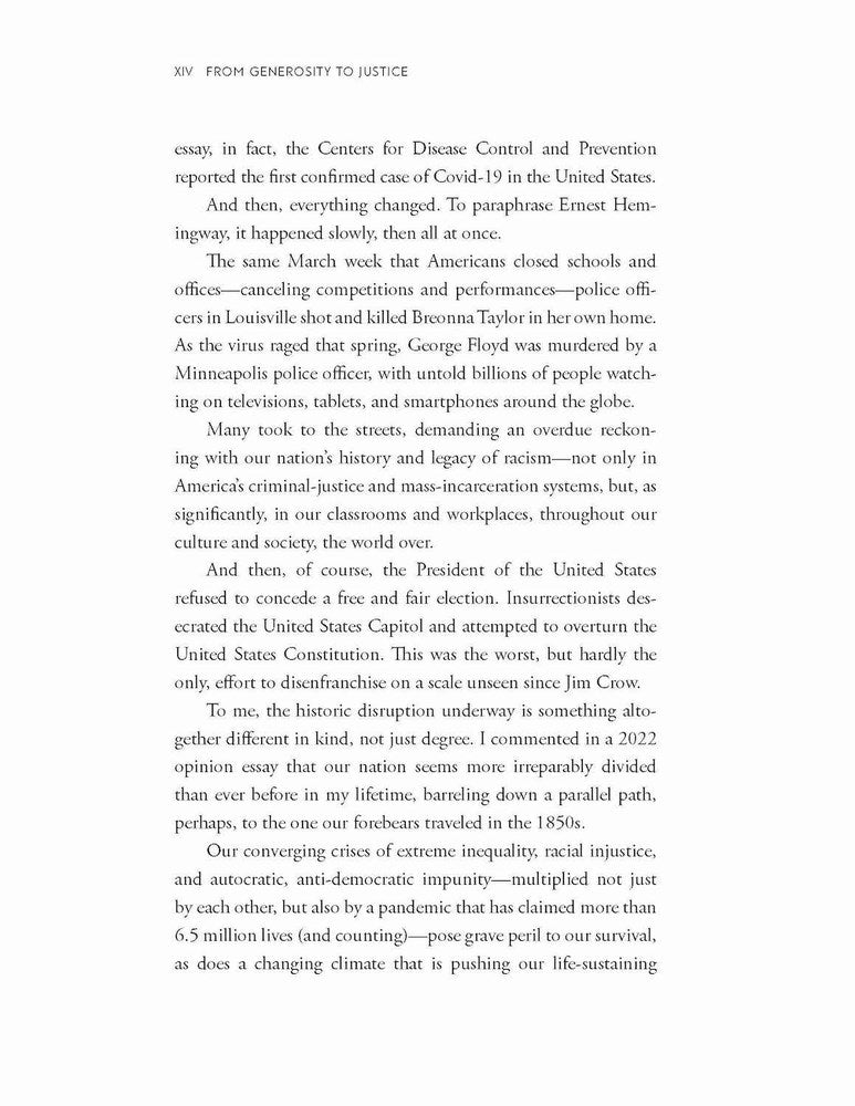 From Generosity to Justice: A New Gospel of Wealth