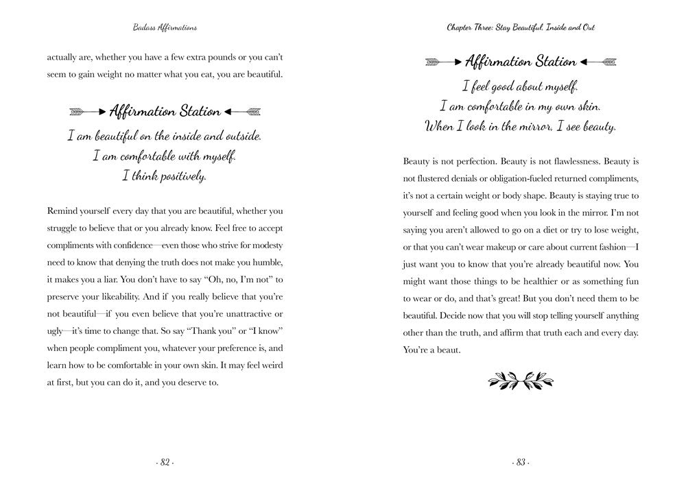 Badass Affirmations: The Wit and Wisdom of Wild Women (Inspirational Quotes for Women, Book Gift for Women, Powerful Affirmations)