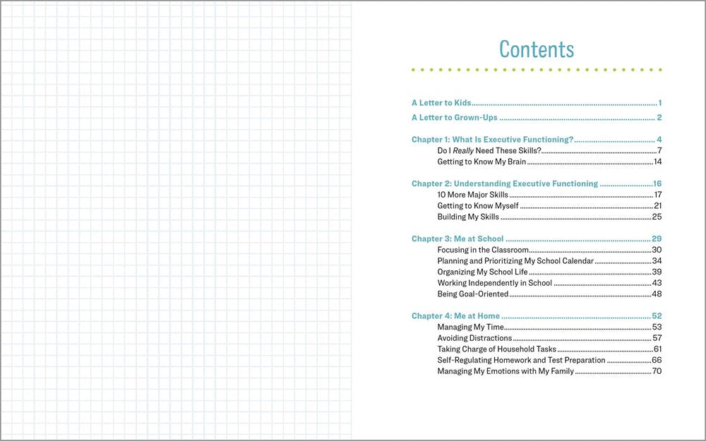 Executive Functioning Workbook for Kids