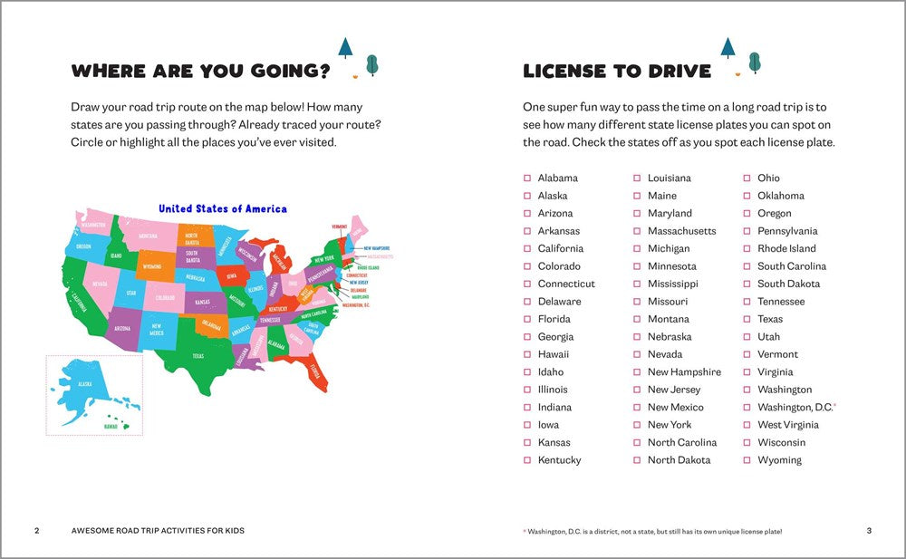 Awesome Road Trip Activities for Kids