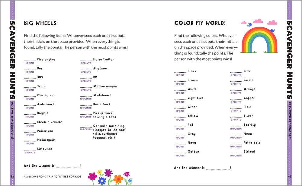 Awesome Road Trip Activities for Kids