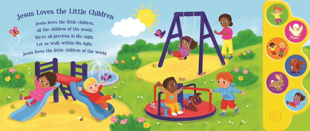 Jesus Loves Me (6-Button Sound Book)