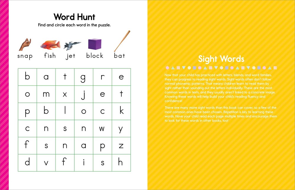 My First Learn-to-Read Preschool Workbook