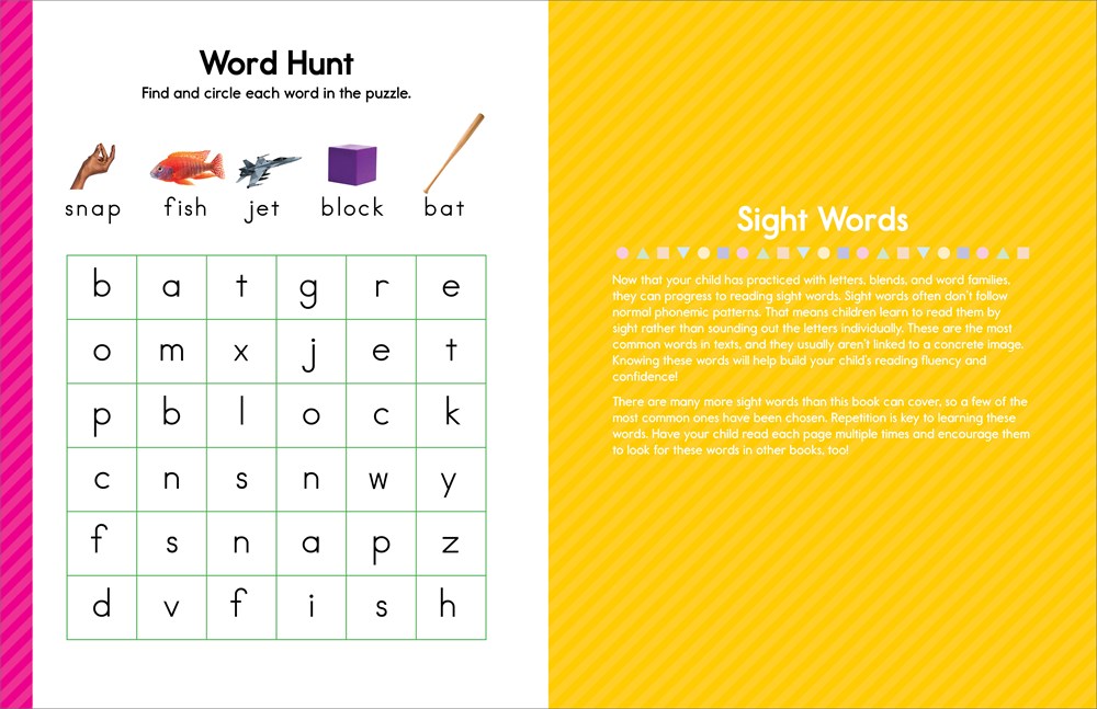 My First Learn-to-Read Preschool Workbook