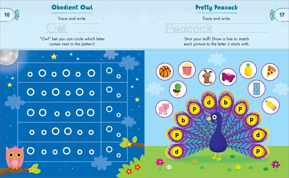 Kindergarten Activity Book: Zoo Animals