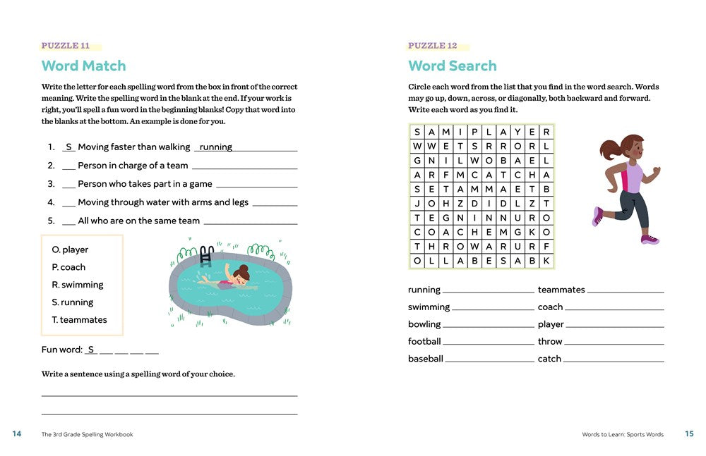 The 3rd Grade Spelling Workbook