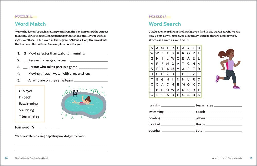 The 3rd Grade Spelling Workbook