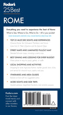 Fodor's Rome 25 Best 2021