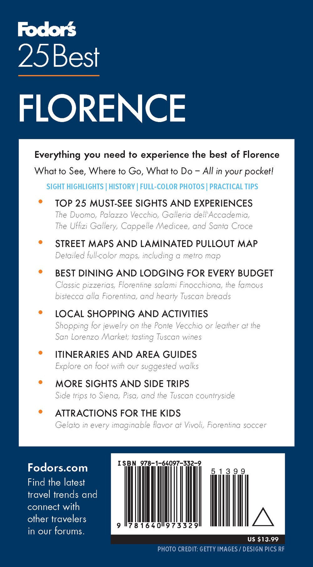 Fodor's Florence 25 Best