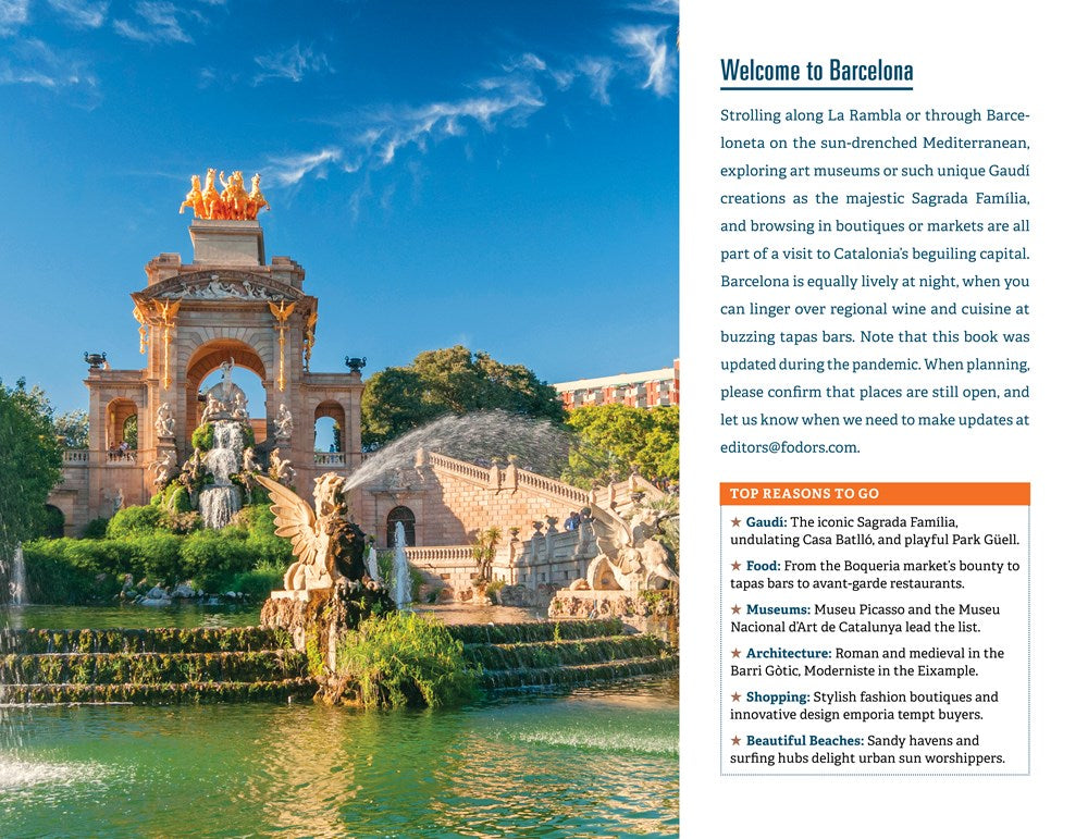 Fodor's Barcelona