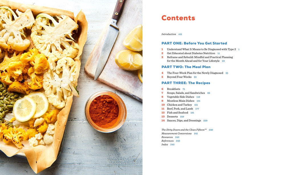 The Diabetic Cookbook and Meal Plan for the Newly Diagnosed: A 4-Week Introductory Guide to Manage Type 2 Diabetes