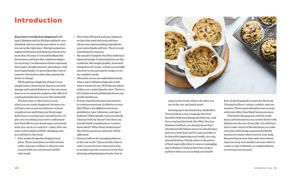 The Diabetic Cookbook and Meal Plan for the Newly Diagnosed