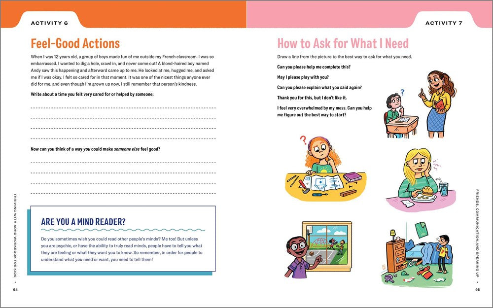 Thriving with ADHD Workbook for Kids