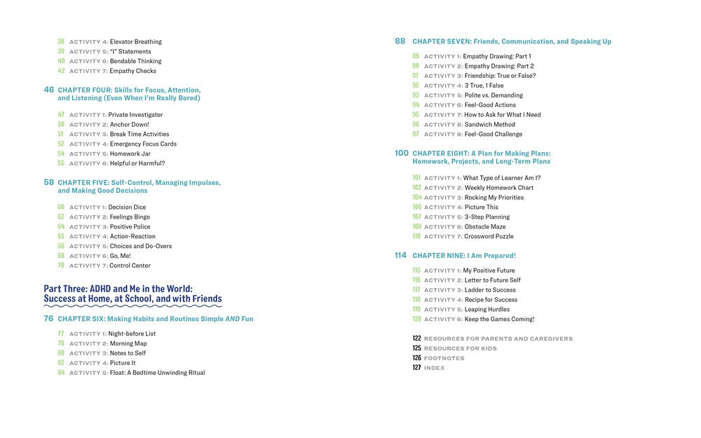 Thriving with ADHD Workbook for Kids: 60 Fun Activities to Help Children Self-Regulate, Focus, and Succeed