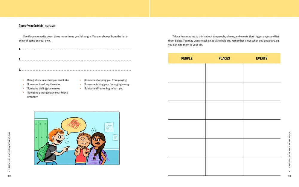 Anger Management Workbook for Kids: 50 Fun Activities to Help Children Stay Calm and Make Better Choices When They Feel Mad