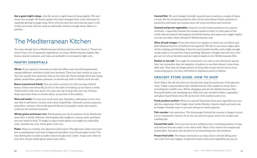 The 30-Minute Mediterranean Diet Cookbook: 101 Easy, Flavorful Recipes for Lifelong Health