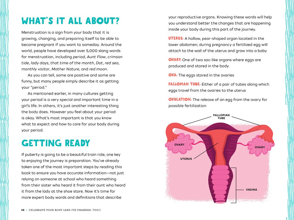 Celebrate Your Body (and Its Changes, Too!): The Ultimate Puberty Book for Girls