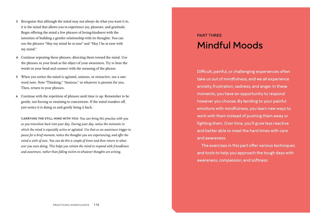 Practicing Mindfulness: 75 Essential Meditations to Reduce Stress, Improve Mental Health, and Find Peace in the Everyday