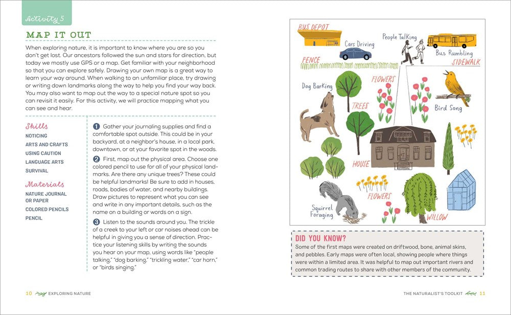 Exploring Nature Activity Book for Kids