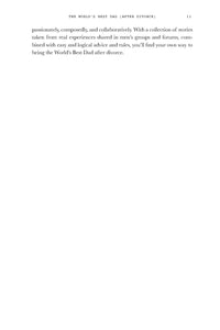 The World's Best Dad During and After Divorce