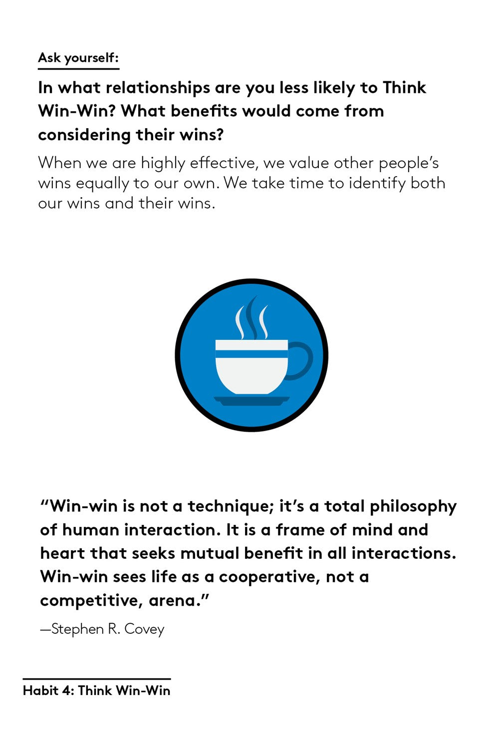 The 7 Habits of Highly Effective People