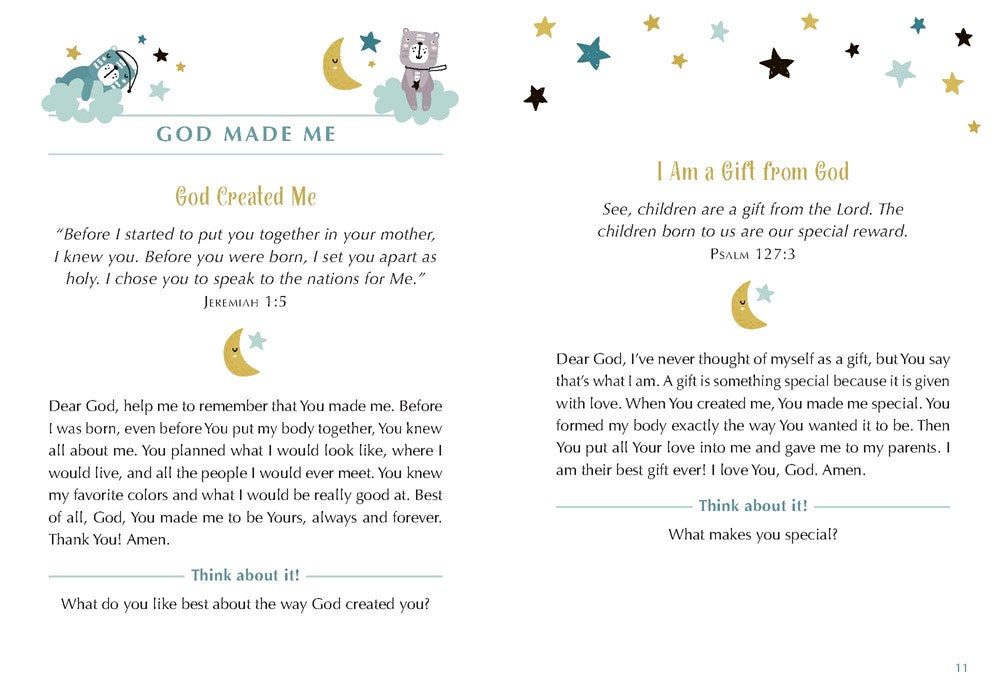 3-Minute Bedtime Prayers for Little Hearts