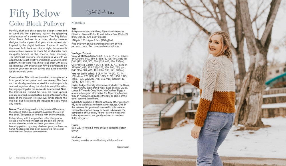 Modern Crochet Sweaters