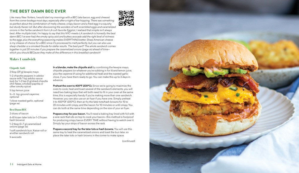 Indulgent Eats at Home