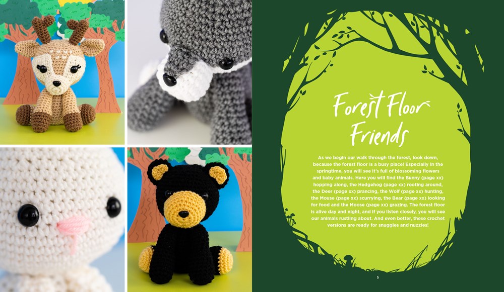 Crochet Cute Forest Friends