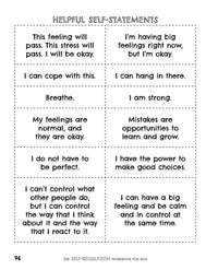 The Self-Regulation Workbook for Kids: CBT Exercises and Coping Strategies to Help Children Handle Anxiety, Stress, and Other Strong Emotions