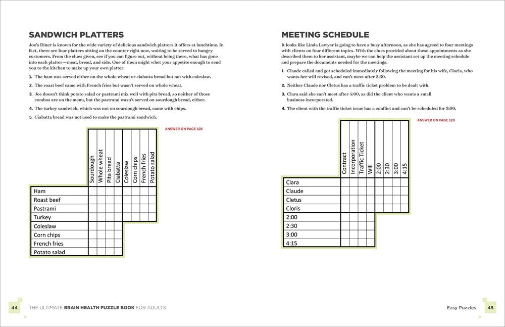 The Ultimate Brain Health Puzzle Book for Adults